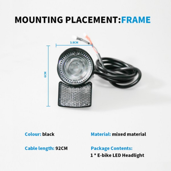 Bafang 미드 드라이브 모터 키트 BBS01B 전자 자전거 6V LED, 01 D-34-1000w