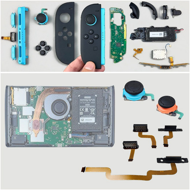 호환 닌텐도 스위치2 조이콘2 수리 부품 쏠림 아날로그 스틱 볼륨 전원 버튼 ZL ZR 단자 모듈, 1개, 기타, n2108-ZL단자