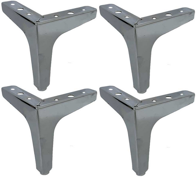 리폼플러스 삼각다리 가구다리, 크롬