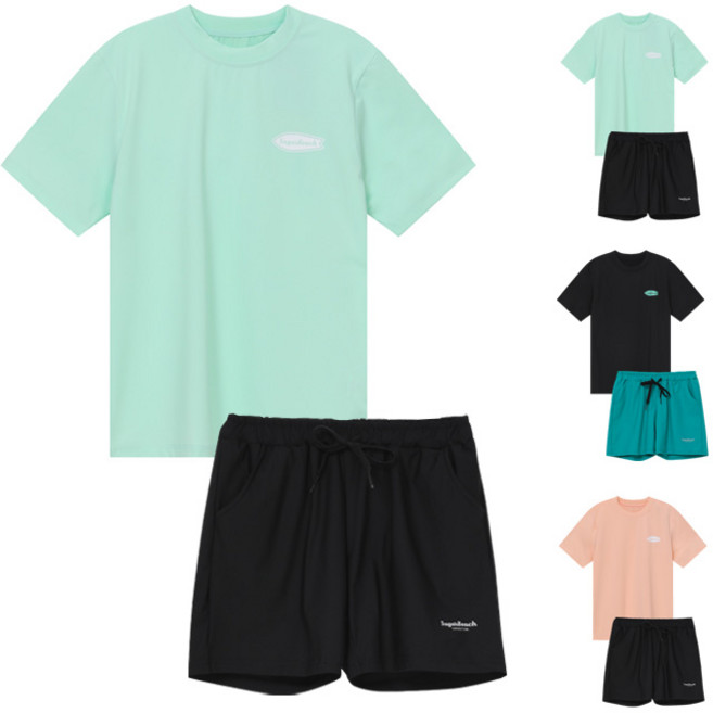 슈가비치 아동 주니어 래쉬가드+보드숏 상하세트 BH24-12JR 수영복