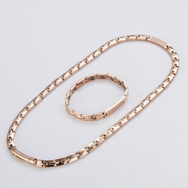 게르마늄팔찌 목걸이 세트 건강목걸이 효도선물