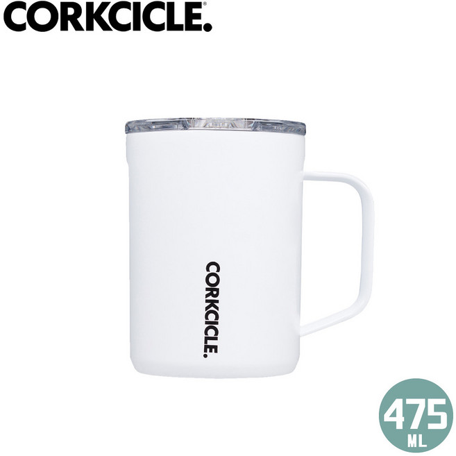 CORKCICLE 三層真空咖啡杯 白色 475ML, 白, 2個, 0ml