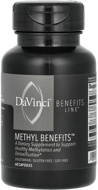 다빈치 래보라토리스 DaVinci Laboratories 베네핏 Line Methyl 베네핏 캡슐 60정122838원산지:기타, 1개 - 쿠팡
