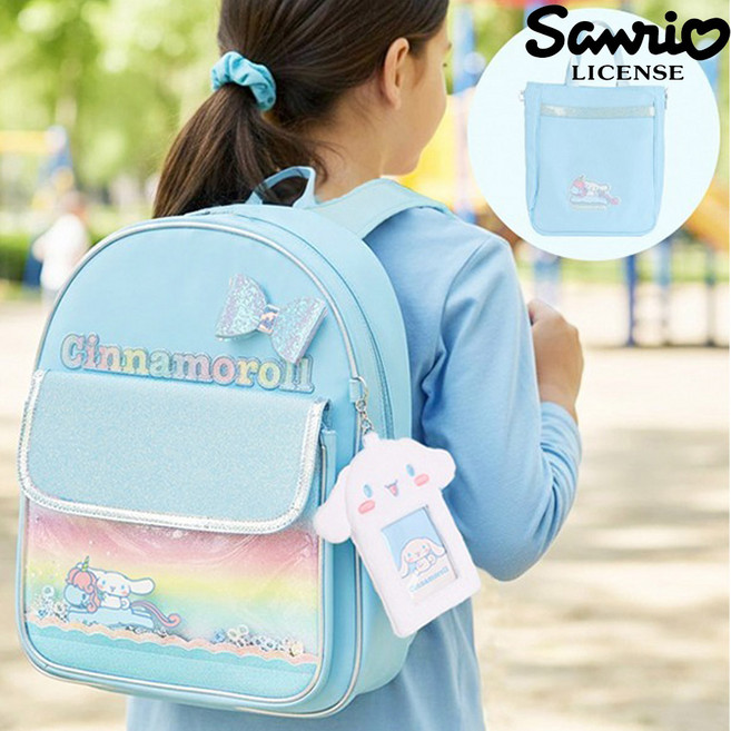 산리오 KOREA 라이센스 초등 여학생 책가방 신발주머니 세트