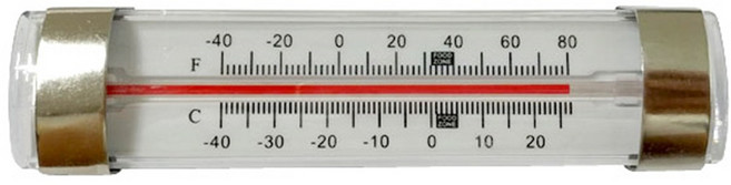 라이크포유 아날로그 냉장 냉동고온도계 -40도~27도 쇼케이스온도계 알콜온도계, 1개
