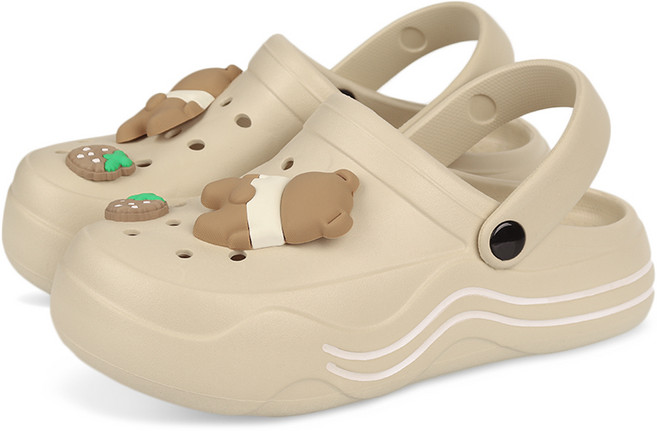 [발캉스] 남여공용 무중력 쿠션 리커버리 밀키 샌들