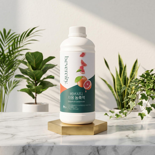 세미 베버시티 자몽 농축액 1kg 2개 에이드 스무디 베이스