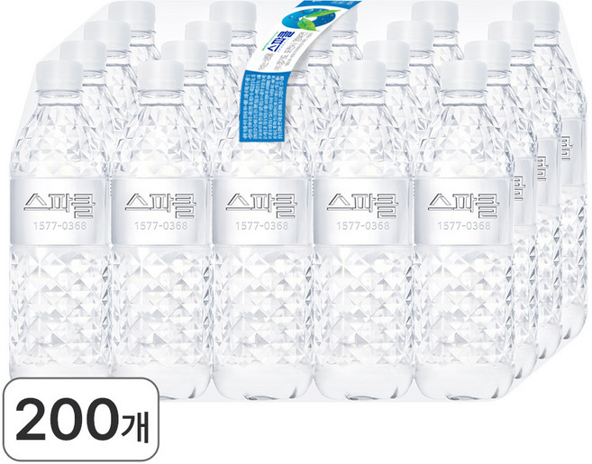 스파클 생수 무라벨, 500ml, 200개