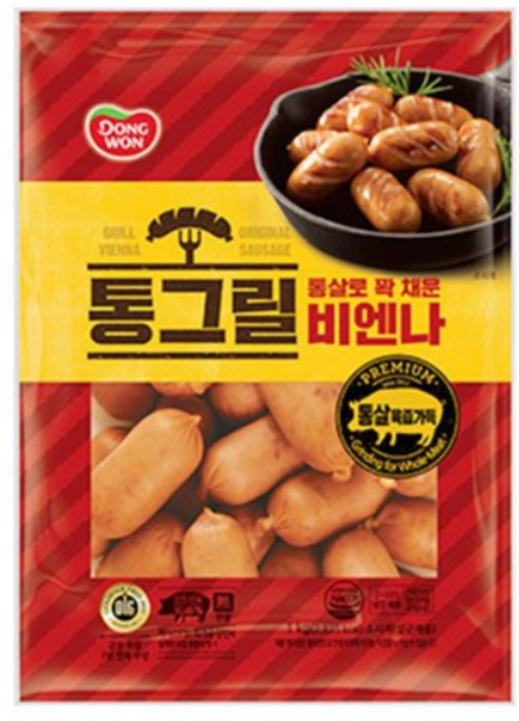 [동원] 통그릴 비엔나 1kg, 1개