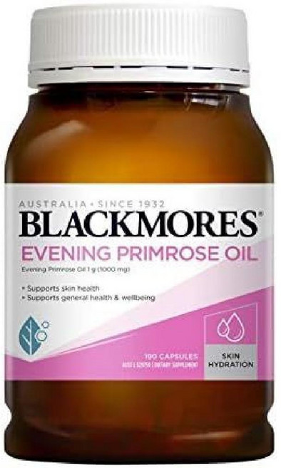 블랙모어스 달맞이꽃종자유 감마리놀렌산 이브닝 프림로즈 오일 1000Mg 100캡슐, 100정, 1
