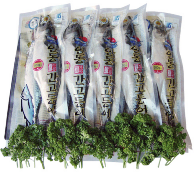 안동양반고등어 2kg (500gX4손) / 100% 국산 자반고등어 전통간고등어, 1박스, 2kg(500g*4)