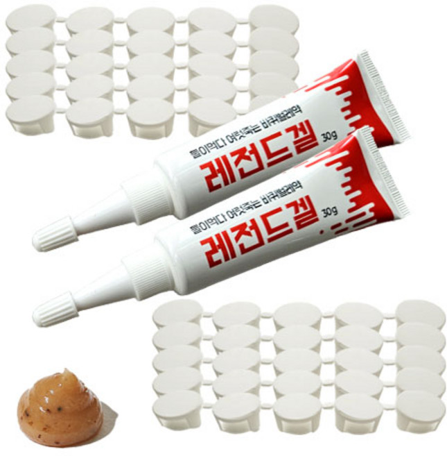 자바스 바퀴벌레없애는법 바퀴벌레약 30g 2개+먹이캡 2세트, 1개