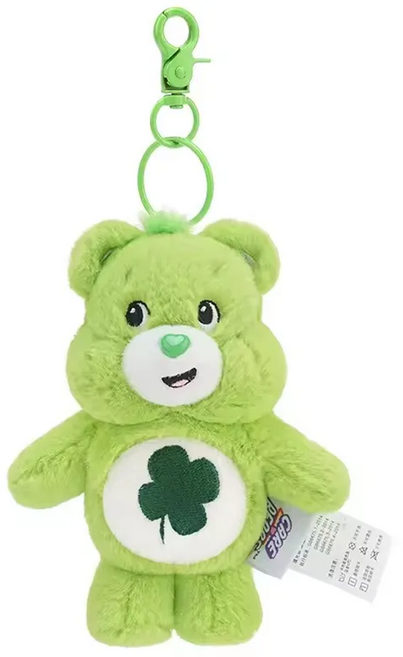 레인보우 케어베어 15CM 인형키링 삑삑이 Sanrio 플러시