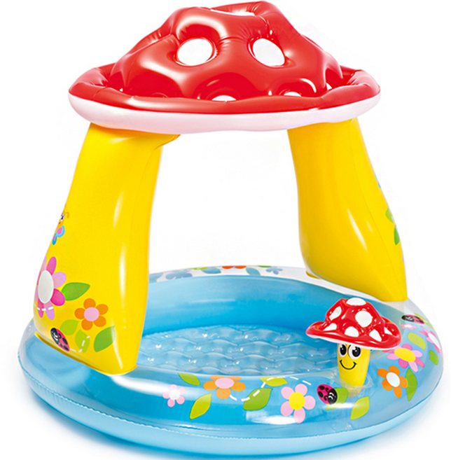 인텍스 머쉬룸 베이비풀장 57114, composite, 1개