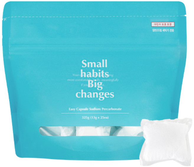 소소이지 캡슐 과탄산소다 표백제, 325g, 1개
