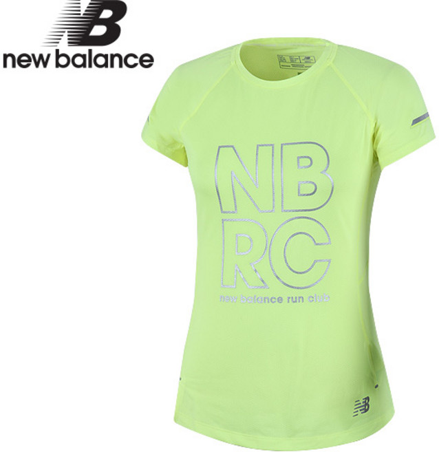 뉴발란스 여성 아이스 2.0 반팔티 NBNE836622