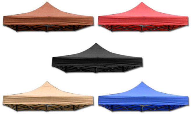 접이식 캐노피 천막 지붕만 (행사 그늘막 햇빛가림), DZ지붕2X2 레드