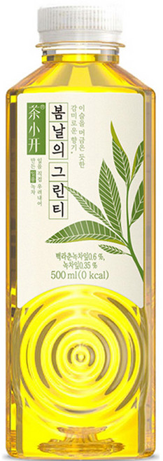 봄날의 그린티, 1박스, 6개입, 500ml