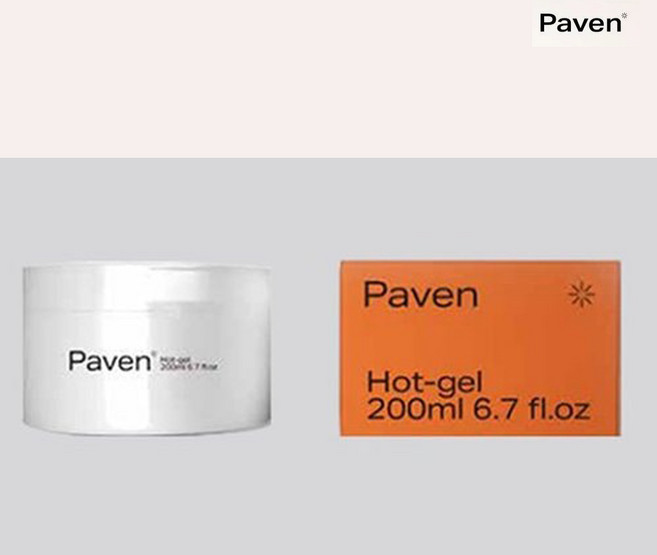 파벤 [백화점 동일 제품] PAVEN 핫겔 셀룰라이트 바디 온열 크림, 1개, 200ml