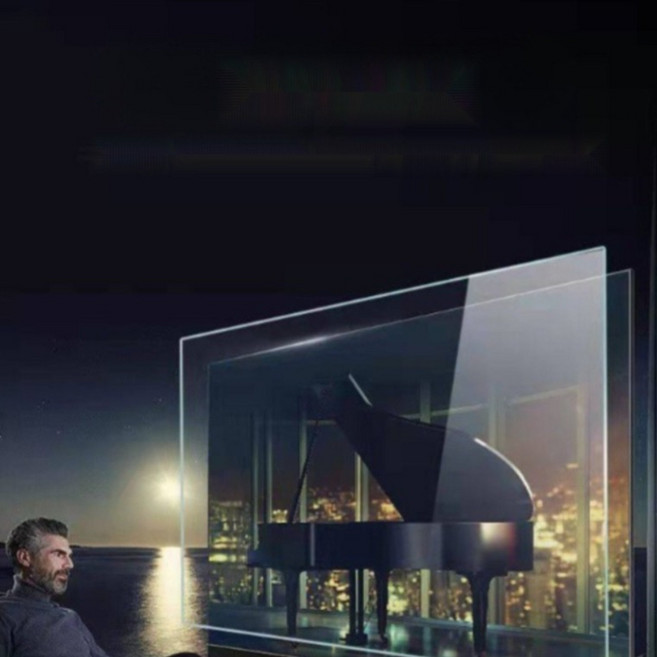 TV보호필름 티비 액정 화면 보호기 강화 커버 방지 파손 벽걸이 보호대 세이퍼, 1개, 13_60인치 고화질 방폭 스크린