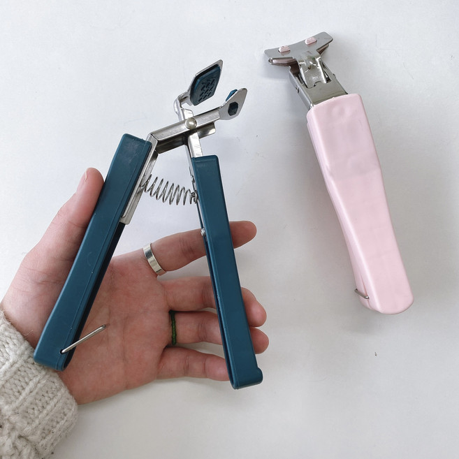 주방용 스프링 냄비 집게, 3개, 다크그린