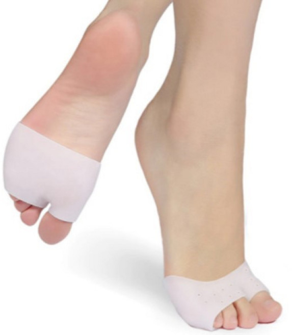 발가락 패드 밴드 엄지 발 보호 분리 가르망 실리콘, 1개