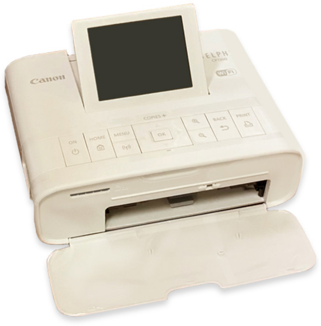 캐논정품 셀피 포토프린터 CP1300(화이트) SELPHY 즉석 사진인화기/무선출력