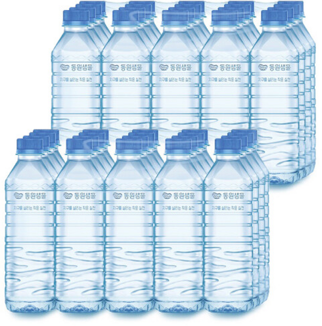 동원샘물 생수 무라벨 / 생수전문배송, 40개, 500ml