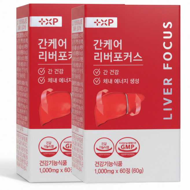 간에 좋은 영양제1위 식약청 인증제품 복합 간 피로 회복제 밀크씨슬 간케어 리버포커스, 24개, 5정