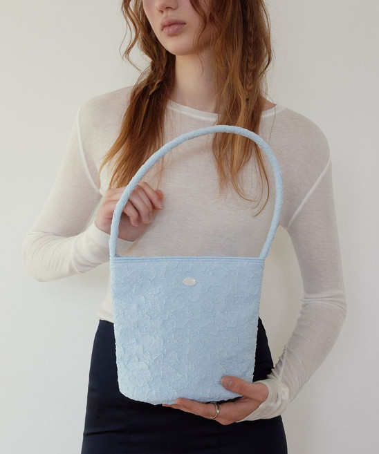 [매장정품] 무쿠앤보니 MUCU AND EBONY Shu Bag _ Light Blue MO25M005BL 2248730