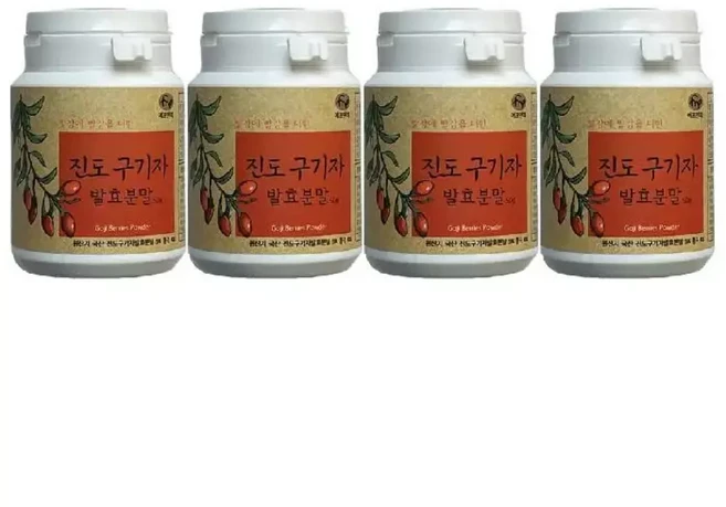 진도구기자분말 진도구기자 홍국발효분말 200g 50g 4입, 1개