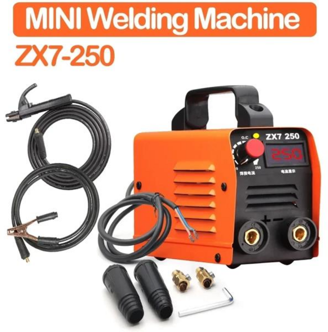 소형 인버터 아크용접기 가정용 산업용 레이저용접기 어스선 풀세트 산업 전자동 용접 등급, 01 Blue Without Cable, 1개