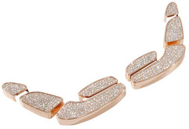 벤츠 S클래스 호환 시트 조절 컨트롤 큐빅 몰딩 W222, 로즈골드8P