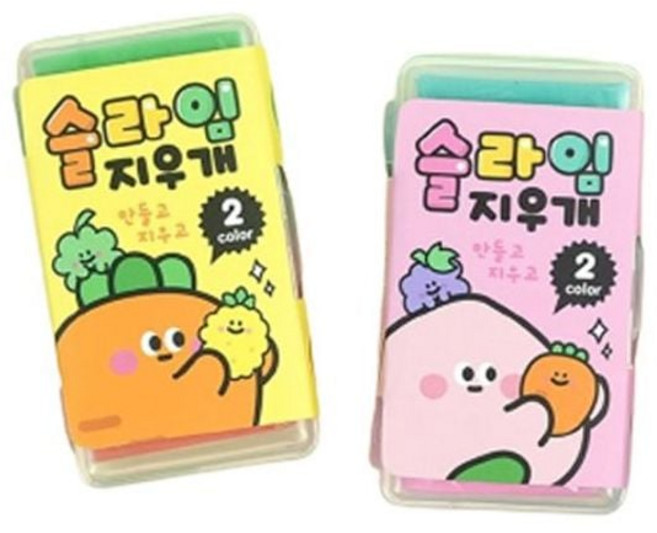 핑크풋 지우개 필기구 문구 학용품 슬라임 지우개, 본상품