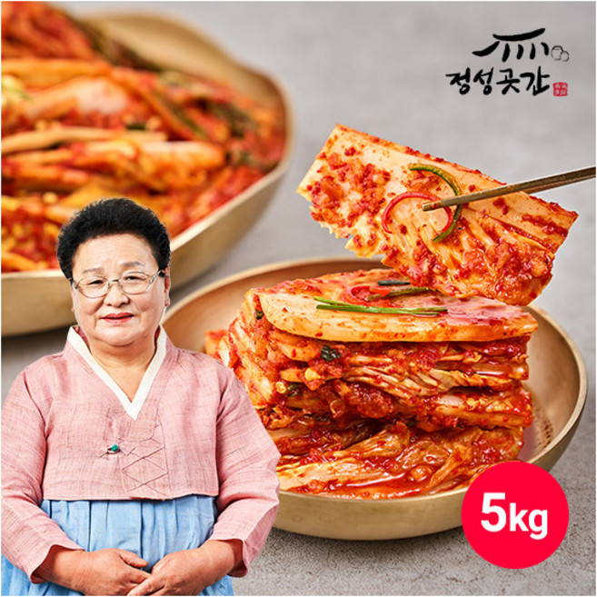 정성곳간 강순의 명인의 포기김치, 1개, 5kg
