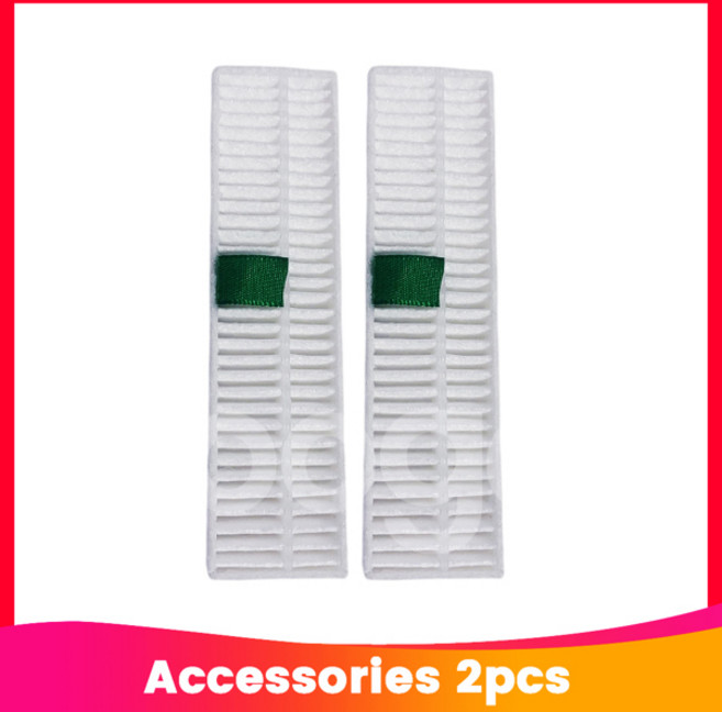 가정용 HEPA 필터 사이드 브러시 테팔 익스플로러 시리즈 60 RG7447 RG7455 RG7447wh RG7455WH 로봇 진공 청소기 부품, [10] 2pcs, 없음, 10 2pcs