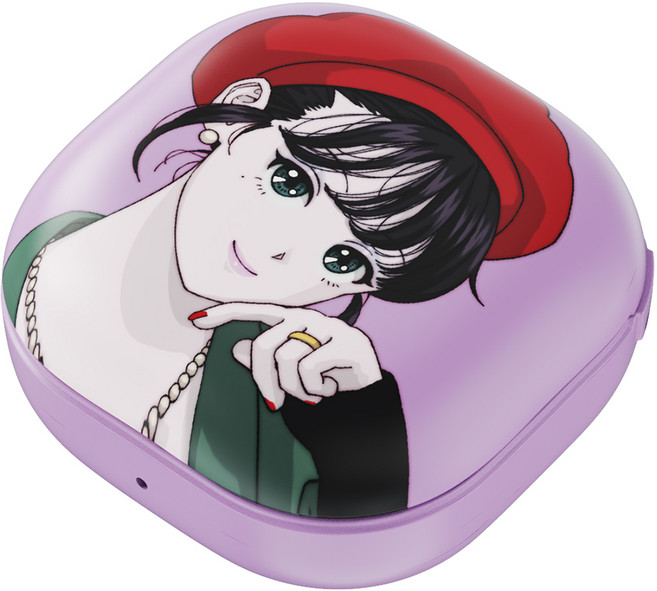 별다섯 디자인 갤럭시버즈 라이브 / 프로 / 버즈2 / 버즈프로2 하드 케이스, 럽미모어