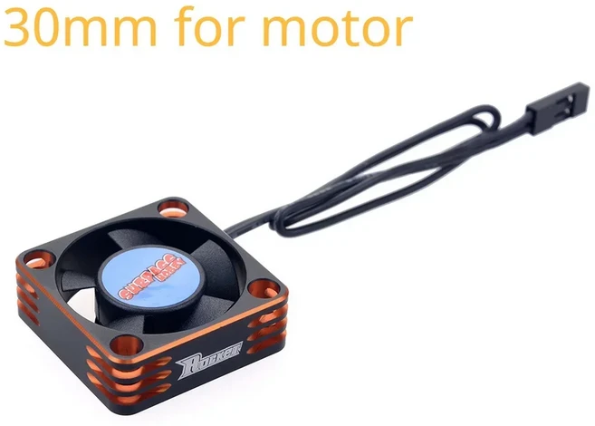 RC 모터 ESC 냉각 선풍기 SURPASS HOBBY 금속 방열판 커버 25mm, 17 30mm for motor O