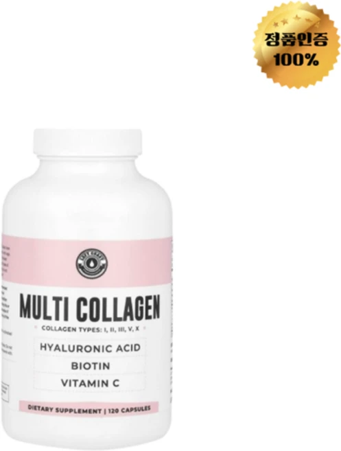레프트 코스트 퍼포먼스 멀티 콜라겐 캡슐 120정, 1개, 120회분 - 쿠팡