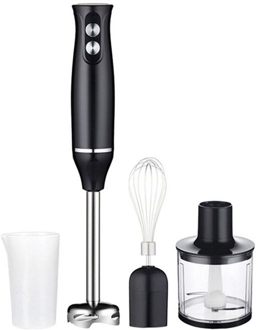 500W 휴대용 침수 스틱 IN 믹서 스테인레스 세트 짜는기구 블레이드 프로세서 계란 과즙 블렌더 500ML 스틸, EU Plug, EU 플러그, EU Plug