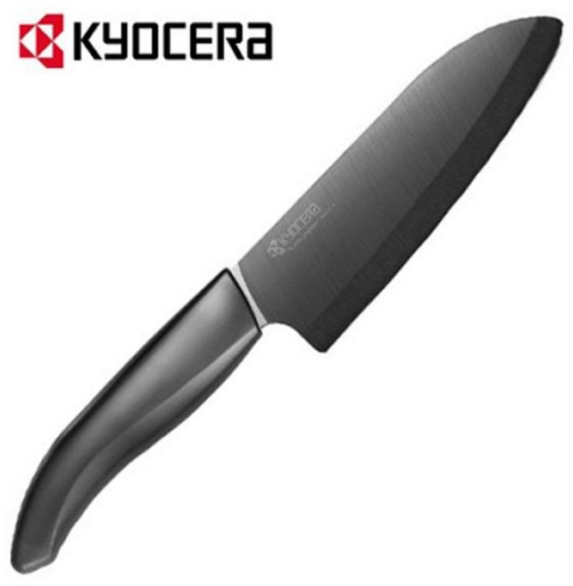 [kyocera]교세라 세라믹 블랙식도 18cm/ FK180BK(블랙)/세라믹칼주방용칼, 색상, 1개