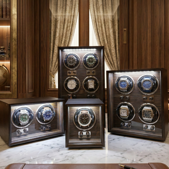 루일로 BLDC TPD 워치와인더 자동 시계보관함 오토매틱 초저소음