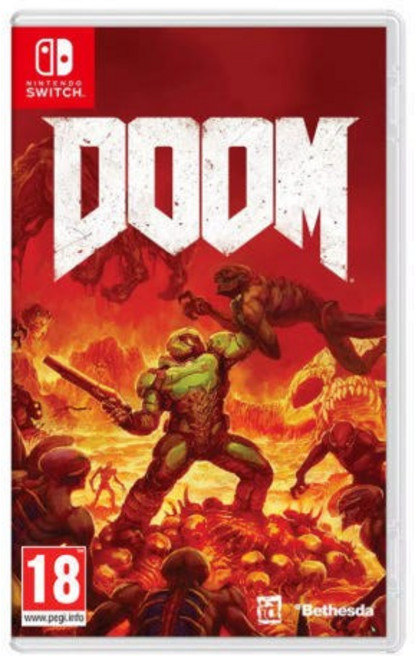 [중고] [스위치] 둠 DOOM 영문 해외판 정식발매 닌텐도 정품칩