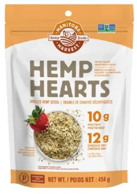마니토바 하베스트 헴프하트 454g 비건 스무디 쉐이크 요거트 샐러드 2개 - 쿠팡