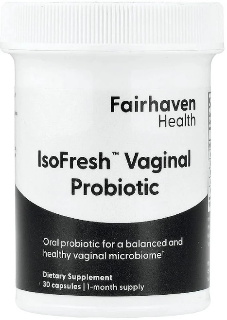 페어헤이븐 헬스 IsoFresh 질 프로바이오틱 캡슐 30정, 1개 - 쿠팡