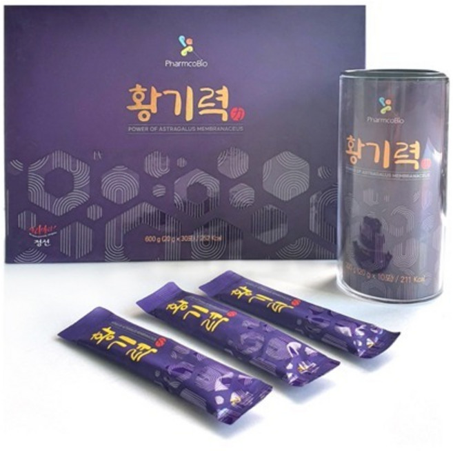 다년근 황기력 황기 순농축액 스틱 젤리 30포, 600g, 1개