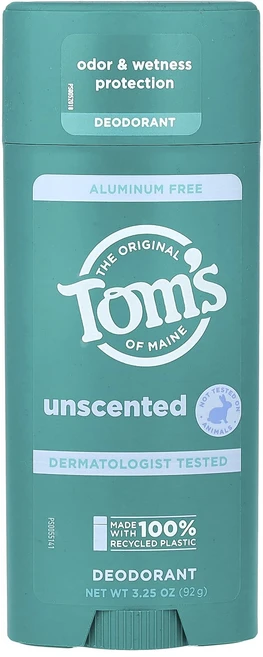 Tom's of Maine 알루미늄 무함유 데오드란트 무향 92g(3.25oz), TomsofMaine알루미늄무함유데오드란트무향92g32, 92g, 1개 - 쿠팡
