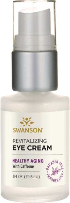 스완슨 리바이탈라이징 아이 크림 위드 카페인, 1개, 29.6ml