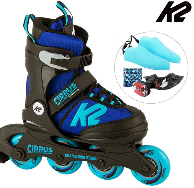 K2 인라인 스케이트 시러스 보이 아동 어린이 유아 인라인 스케이트 신발항균건조기 휠커버
