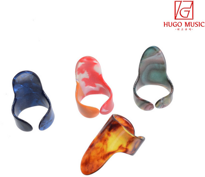 위고뮤직 기타 손가락 통기타 일렉 베이스 핑거피크, 1개